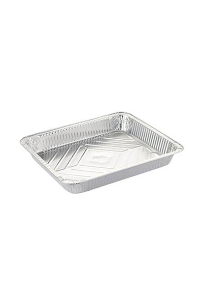 Alüminyum Kap 5000 gr Dikdörtgen 10 Adet - 1