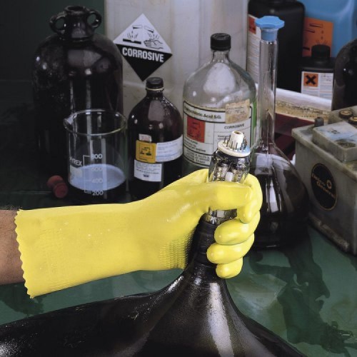 Ansell- ALPHATEC® 87-190 Kimyasal ve Sıvı Korumalı İş Eldiveni (Çift-7) - Thumbnail