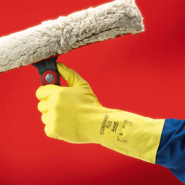 Ansell- ALPHATEC® 87-190 Kimyasal ve Sıvı Korumalı İş Eldiveni (Çift-8) - 5