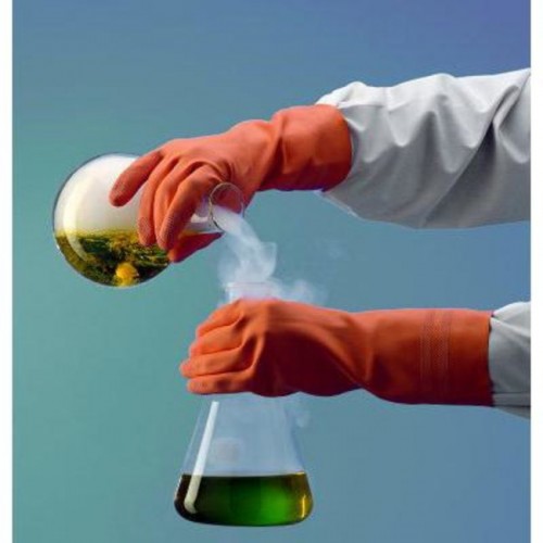 Ansell- EXTRA® 87-955 ORANGE Kimyasal ve Sıvı Korumalı Ağır İş Eldiveni (Çift-9) - Thumbnail