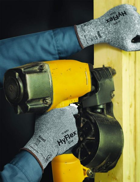 Ansell- HYFLEX® 11-801 Köpük Nitril Mekanik ve Çok Amaçlı Montaj Eldiveni (Çift-11) - 8