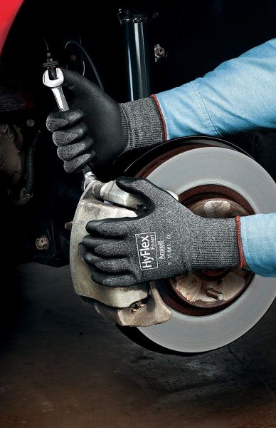 Ansell- HYFLEX® 11-801 Köpük Nitril Mekanik ve Çok Amaçlı Montaj Eldiveni (Çift-11) - 9