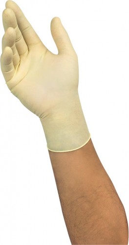 Ansell- - Ansell- Microflex® 63-864 Doğal Kauçuk Lateks Kimyasal ve Sıvı Koruyucu Eldiven (S) 100lü Paket