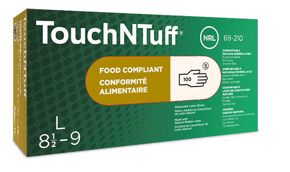 Ansell- TouchNTuff® 69-210 Lateks İş Eldiveni (XL) 100lü Paket