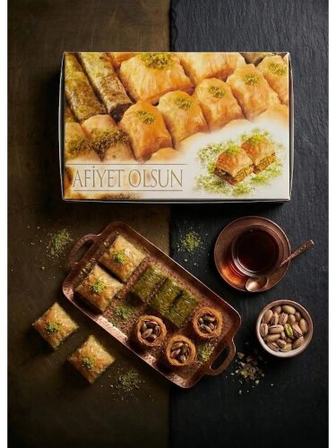 Baklava Kutusu Büyük 1000gr 100lü - Kullan At Market