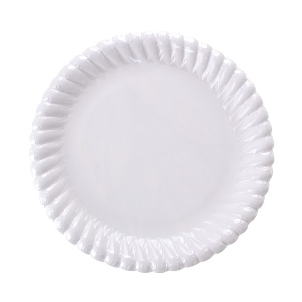 Beyaz Karton Tabak 23 cm - 1