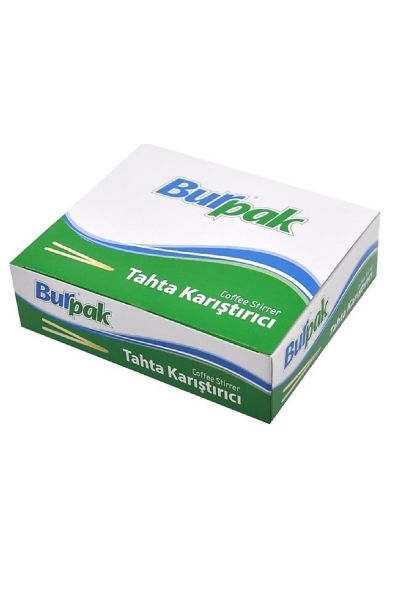 Burpak Bambu Tahta Karıştırıcı 11cm 400lü