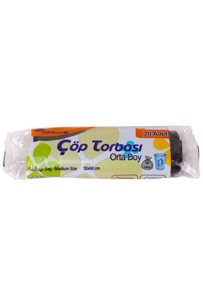 Canhome Orta Boy Çöp Torbası 55*60cm 20 Adet - 1