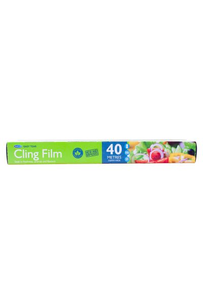 Caterfoil Metal Kesme Aparatlı PVC Streç Film 35cm x 40m 7mic 1 Adet