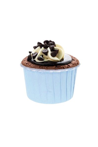 Roll-up Muffin Kek Kapsülü Açık Mavi 50 Adet - 2