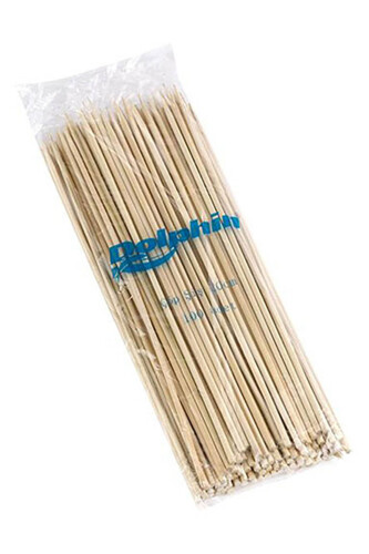 Dolphin Bambu Çöp Şiş 20cm x 2,5 mm 100 Adet - Dolphin