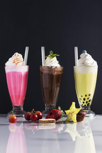 Dolphin Bubble Tea Jelatinli Şeffaf Pipet 12mm 22cm 50 Adet - 3