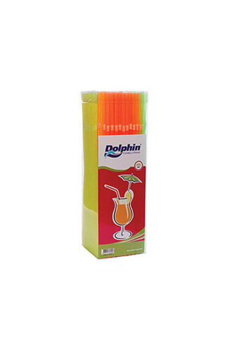 Dolphin Fosforlu Pipet 5mm x 24cm - 225 Adet - Dolphin