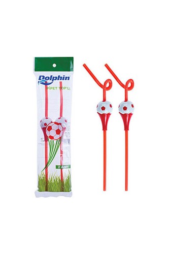 Dolphin - Dolphin Futbol Toplu Pipet 2li