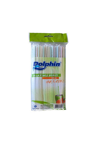 Dolphin - Dolphin Jelatinli Körüklü Pipet 100lü