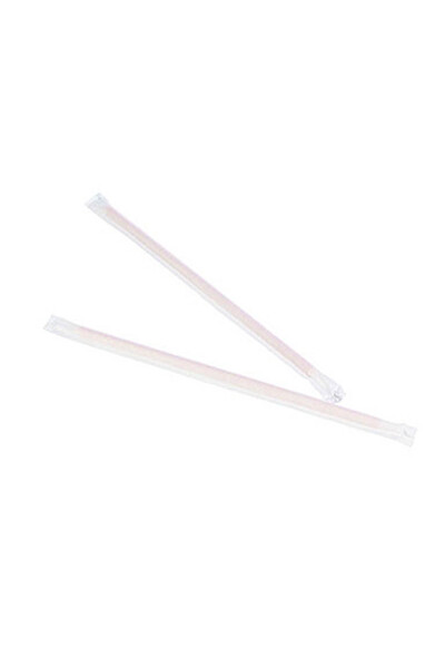 Dolphin Kağıt Sarıgılı Pipet 6 mm * 18 cm 100 Adet - 1