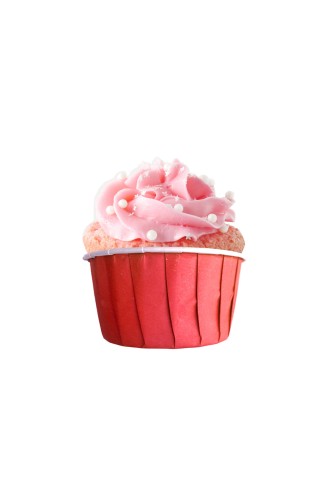 Roll-up Muffin Kek Kapsülü Kırmızı 50 Adet - 2