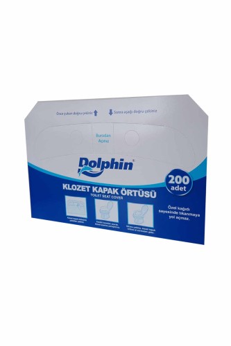Dolphin - Dolphin Klozet Kapak Örtüsü 200lü