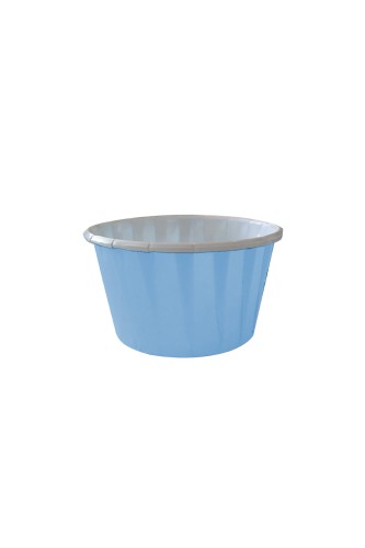 Roll-up Muffin Kek Kapsülü Mat Mavi 50 Adet - Roll-up