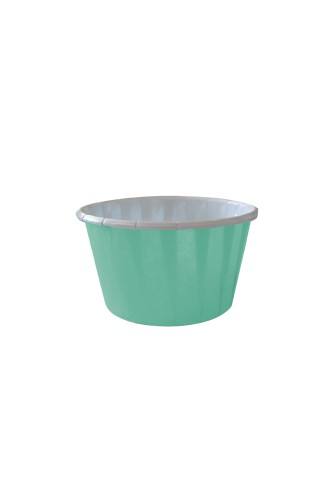Roll-up Muffin Kek Kapsülü Mat Mint Yeşili 50 Adet - Roll-up