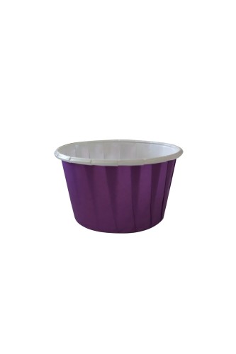 Roll-up Muffin Kek Kapsülü Mat Mor 50 Adet - Roll-up