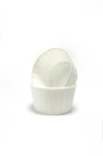 Dolphin Muffin Kek Kapsülü Beyaz Büyük Boy 50 Adet - 2