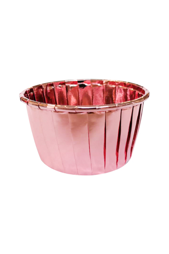 Dolphin Muffin-Kek Kapsülü Rose Gold 25 Adet - Roll-Up
