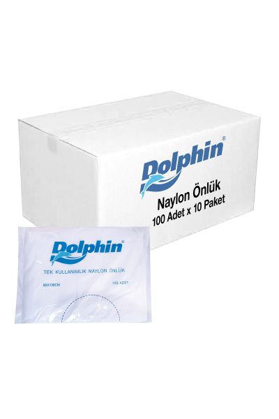 Dolphin Naylon Önlük 100lü x 10 Paket (Koli)