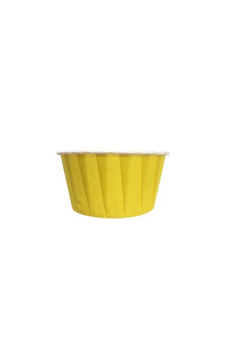 Roll-up Muffin Kek Kapsülü Sarı 50 Adet - 2