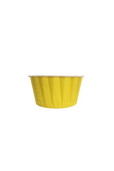 Roll-up Muffin Kek Kapsülü Sarı 50 Adet - 2