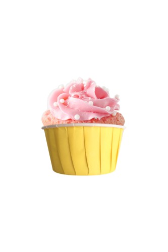 Roll-up Muffin Kek Kapsülü Sarı 50 Adet - 3
