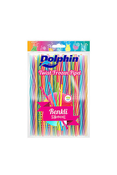 Dolphin Twist Frozen Pipet 100lü