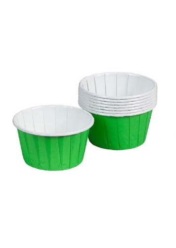 Roll-up Muffin Kek Kapsülü Yeşil 50 Adet - Roll-up