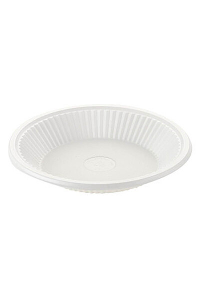 Ekonomik Plastik Tabak Orta Boy 17cm 100 Adet - 1