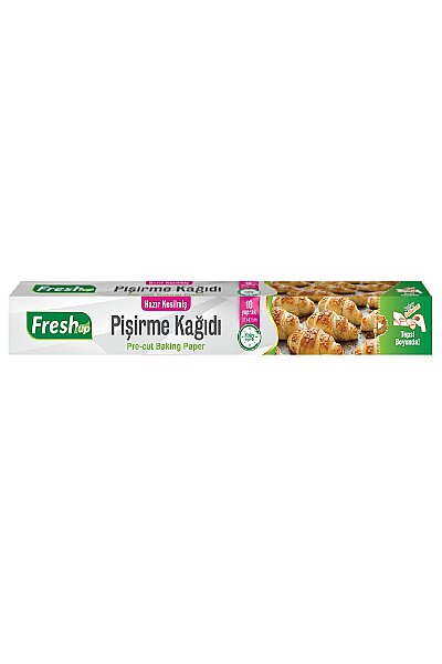 Fresh-Up Kesilmiş Pişirme Kağıdı 37cm x 42cm 10 Yaprak 1 Adet - 1