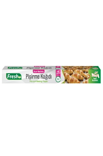 Fresh-Up Kesilmiş Pişirme Kağıdı 37cm x 42cm 10 Yaprak - Roll-Up
