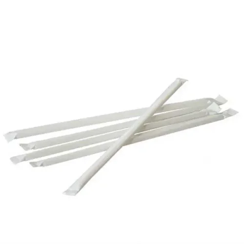 Kağıt Sargılı Pipet 5mmx22cm 200lü - 1