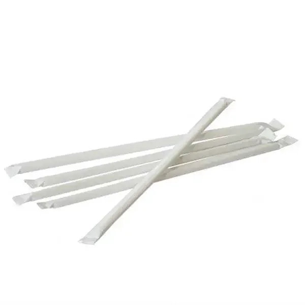 Kağıt Sargılı Pipet 5mmx22cm 200lü - 1