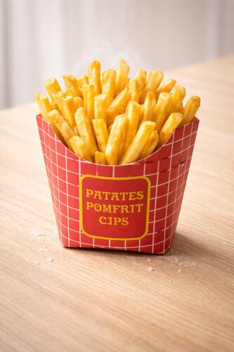 Kızarmış Patates Kutusu Ekonomik 50li - Kullan At Market