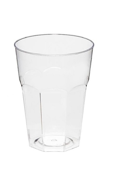 Kristal Şeffaf Su ve Meşrubat Bardağı 300cc 20li - 1