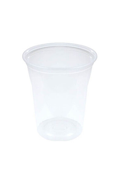 Plastik Bardak Kalın Şeffaf 400cc 50 Adet - 1