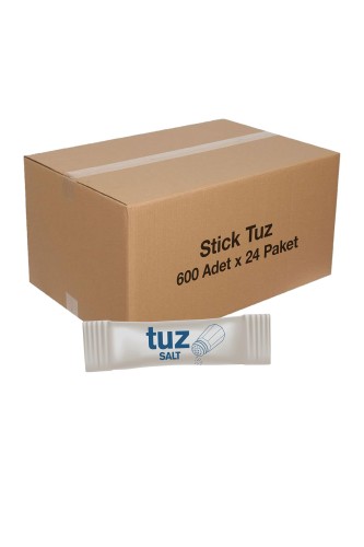 Roll-Up - Paketli Stick Tuz 600 Adet x 24 Paket Koli