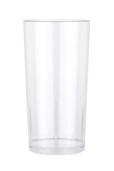 Plastik Kristal Rakı Bardağı 175cc 10lu - 1