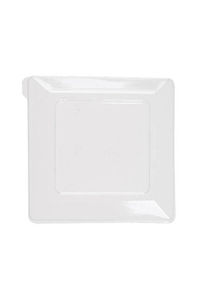 Plastik Mini Kübik Kase Kapağı 120cc 10lu - 1