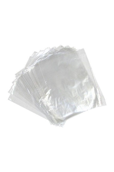 Plastik Şeffaf Bakkaliye Poşeti 15 X 30cm (Yarım Kiloluk) 1kg