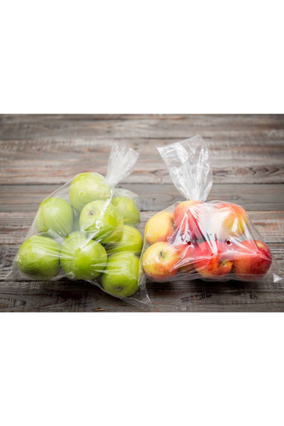 Plastik Şeffaf Bakkaliye Poşeti 30 X 52cm (5 Kiloluk) 1kg - 3