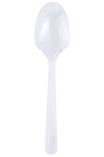 Şeffaf Ekonomik Plastik Kaşık 50li - 1