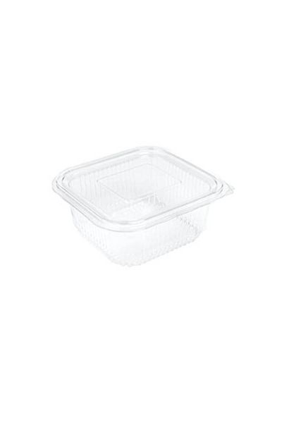 Sızdırmaz Kendinden Kapaklı Plastik Kap 500 gr (100'lü) - 1