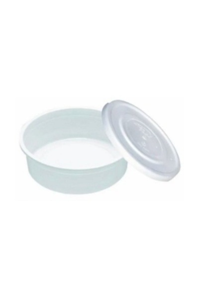 Plastik Sup Kase Kapağı 100 Adet - 2