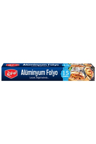 Roll-Up - Roll-Up Alüminyum Folyo 30cm x 15 m 10mic 1 Adet